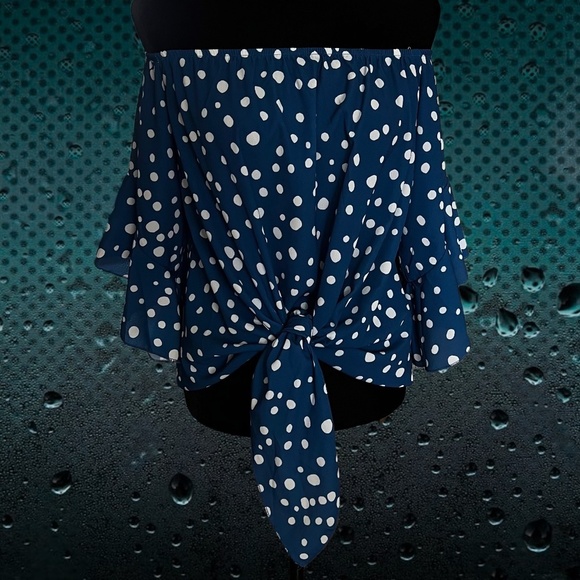 💖 Off-the-shoulder Blouse 💖 - Picture 1 of 1